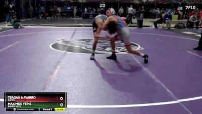 106 lbs Cons. Round 2 - Teagan Navarro, Nampa vs Maximus Yepis, Bonita Vista