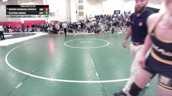144 lbs Quarterfinal - Harley Emmons, RHAM vs JP Malafronte, Notre Dame-West Haven