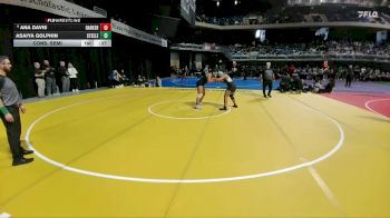 6A 185 lbs Cons. Semi - Ana Davis, Killeen Harker Heights vs Asaiya Golphin, Cibolo Steele