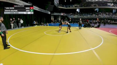 6A 185 lbs Cons. Semi - Ana Davis, Killeen Harker Heights vs Asaiya Golphin, Cibolo Steele