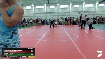 190 lbs Round 1 (8 Team) - Christian Boswell, Combat Athletics Red vs Karsen Moore, Forge