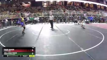 125 lbs Champ. Round 1 - Kelliana Mack, Osceola (Kissimmee) vs Page Baker, North Port