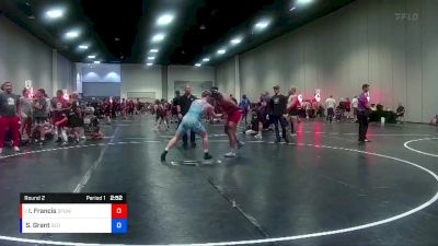 182/195 Round 2 - Isaiah Francis, Quest For Gold Wrestling Club vs Skylar Grant, Georgia