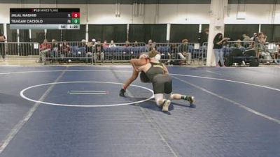 132 lbs Round Of 128 - Jalal Naghib, FL vs Teagan Caciolo, PA