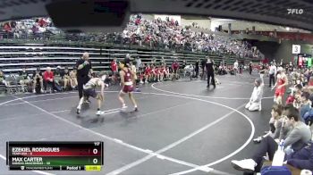 117 lbs Semis & 1st Wrestleback (8 Team) - Ezekiel Rodrigues, Team USA vs Max Carter, Kansas Anacondas