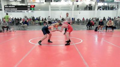 124 lbs Round Of 32 - Daniel Bruce, Mill River vs Alexander Sanchez, Refinery WC