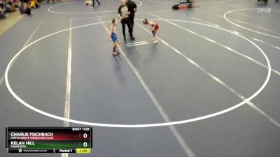 Quarterfinal - Charlie Fischbach, Maple Grove Wrestling Club vs Kelan Hill, Minnesota