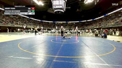 55 lbs Round Of 32 - Henry Ford, Shaler vs Colton McCombie, Mohawk