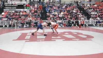 138 lbs Semifinal - Trenton Casto, Lakeway Christian Academy vs Malachi Puckett, Baylor School