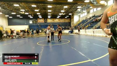 215 lbs Round 1 (8 Team) - Omar Heda, SOWA / HWC BLUE vs WALTER POE, NFWA