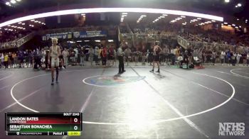 2A 126 lbs Cons. Semi - Landon Bates, Countryside vs Sebastian Bonachea, Oakleaf