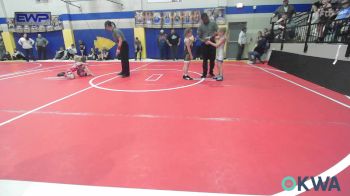 62 lbs Rr Rnd 4 - Camberleigh Hausner, Sperry Wrestling Club vs Collette Allen, Owasso Takedown Club