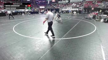 D2-157 lbs 5th Place Match - Isaiah Nowak, Coleman vs Bryce Lenzendorf, Prairie Du Chien
