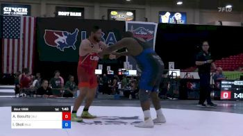 130 kg Final - Arturo Basulto, California vs Ike Okoli, Inland Northwest Wrestling Training Center