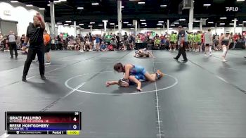 110 lbs Round 6 (8 Team) - Addie Till, Buccaneers WC vs Melissa Gallo, 84 Athletes