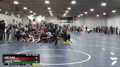 218 lbs Cons. Round 4 - Joey Klein, Hamilton Hawkeye WC vs Landon Purdue, Goodrich WC