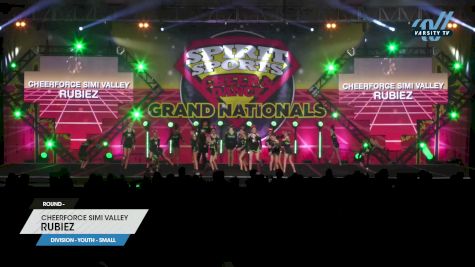 CheerForce Simi Valley - Rubiez [2023 L2 Youth - Small] 2023 Spirit Sports Palm Springs Grand Nationals