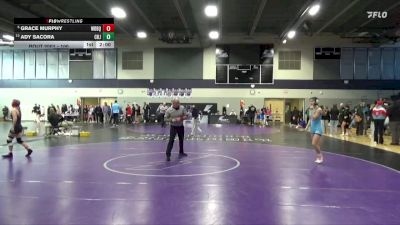 100 lbs Champ. Round 1 - Grace Murphy, Western Dubuque vs Ady Sacora, Cedar Rapids Jefferson