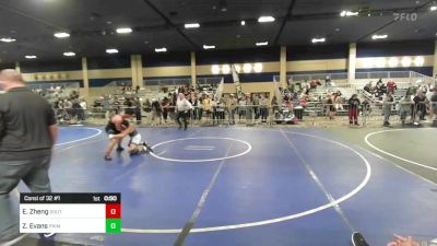 175 lbs Consi Of 32 #1 - EnHao Zheng, South Kona WC vs Zach Evans, Primal