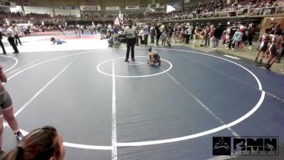 89 lbs Quarterfinal - Colton Mecham, Little Warriors vs Joal Villegas, Duran WC