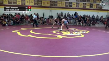 149 lbs Semifinal - Kenny Rodgers, Fresno City College vs Luke VanBrabant, Cuesta College