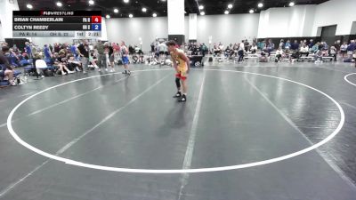 157 lbs Brian Chamberlain, Pennsylvania Red vs Coltyn Reedy, Ohio Scarlet