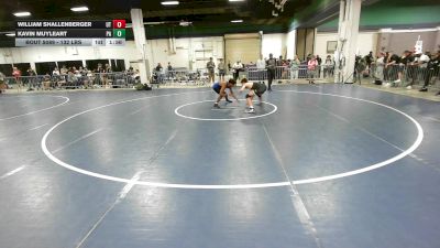 132 lbs Round Of 128 - William Shallenberger, UT vs Kavin Muyleart, PA