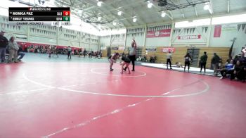 110 lbs Champ. Round 2 - Emily Yeung, Dougherty Valley vs Monica Paz, San Leandro