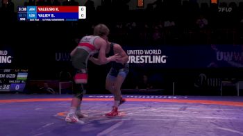 71 kg 1/2 Final - Kiryl Valeuski, Individual Neutral Athletes vs Behruzbek Valiev, Uzbekistan