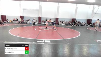 184 lbs Consi Of 8 #1 - Steven Martinos, Noke Wrestling RTC vs Landon Lewis, Tennessee-Chattanooga