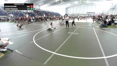 86 lbs Rr Rnd 1 - Lucas Slocum, Stout Wrestling Academy vs Jaiden Pearsall, LV Bears WC