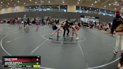 110 lbs Round 1 (6 Team) - Malec Ksebe, Ohio Gold vs Hunter Kapitula, Mat Assassins Red