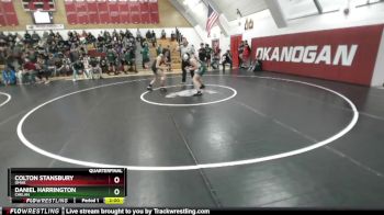 150 1A Quarterfinal - Colton Stansbury, Omak vs Daniel Harrington, Chelan