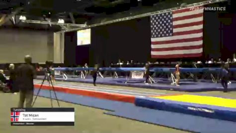 Tot Mican - Tumbling, K and L Tumbletown - 2021 USA Gymnastics Championships