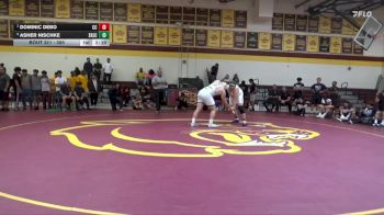 285 lbs 1st Place Match - Dominic DeBo, Chabot College vs Asher Nischke, Santa Rosa Junior College