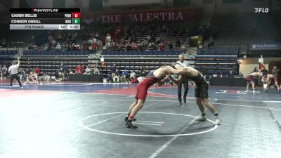 174 lbs 7th Place - Caden Bellis, Penn vs Connor Oneill, Michigan State