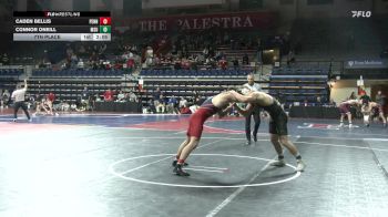 174 lbs 7th Place - Caden Bellis, Penn vs Connor Oneill, Michigan State