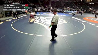 II-170 lbs Cons. Round 3 - Jaxon Torres, Granville/Whitehall vs Hudson Fox-Bathon, Southampton