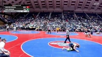 4A-120 lbs Champ. Round 1 - Grover Mixell, Wayne County HS vs Jack Shuler, Eagles Landing Christian Academy