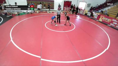 110-115 lbs Round 1 - Stella Garcia, SoCal Bears vs Isabella Estrada, Downey High School