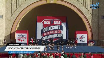 Rocky Mountain College [2025 Advanced All-Girl NAIA Prelims] 2025 NCA & NDA College Nationals