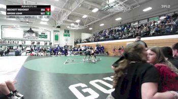 120 lbs Quarterfinals (8 Team) - Brode Lohr, Watertown vs Beckett Rehorst, Brandon Valley