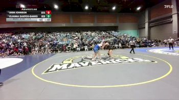 170 lbs Semifinal - Diem Johnson, South Tahoe vs EliAnna Santos-Banks, Reed