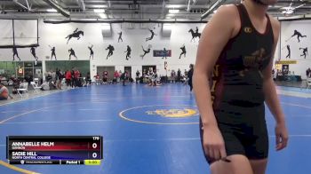 170 lbs Cons. Round 3 - Sadie Hill, North Central College vs Annabelle Helm, Gannon