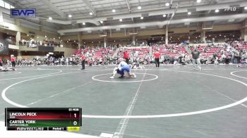 110 lbs Champ. Round 2 - Carter York, Untouchables vs Lincoln Peck, War