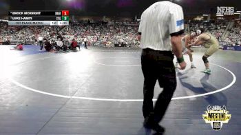 B6A-190 lbs 1st Place Match - Brock Mcknight, Broken Arrow vs Luke Hamiti, Stillwater