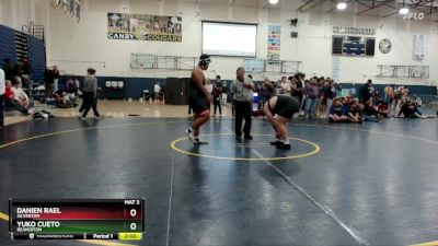 285 lbs 5th Place Match - Danien Rael, Silverton vs Yuko Cueto, Beaverton