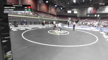157 lbs Champ. Round 1 - Wesley Niegel, Colorado Northwestern Community College vs Alex Emmer, Unattached