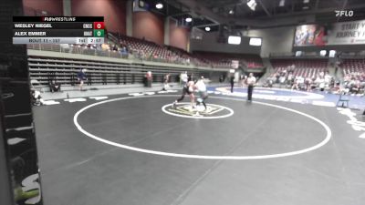 157 lbs Champ. Round 1 - Wesley Niegel, Colorado Northwestern Community College vs Alex Emmer, Unattached