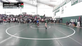 215 lbs 5th Place - Michael Marrett, Lyman Mem/Windham Tech vs Guverro Liam Bercha, Guilford